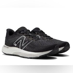 Men’s NEW BALANCE Fresh Foam X 880v12 - Black with Lead/Light Aluminum- Size 12